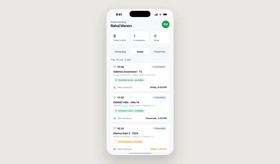 Cleaner app